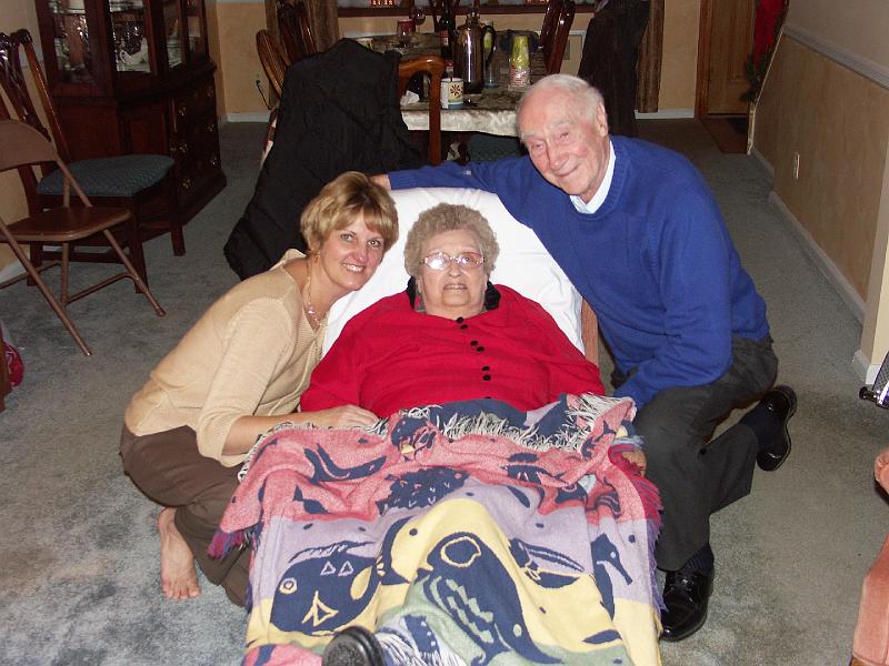 PICT3183.JPG - Grandma Marohn, Grandpa John and Debbie.