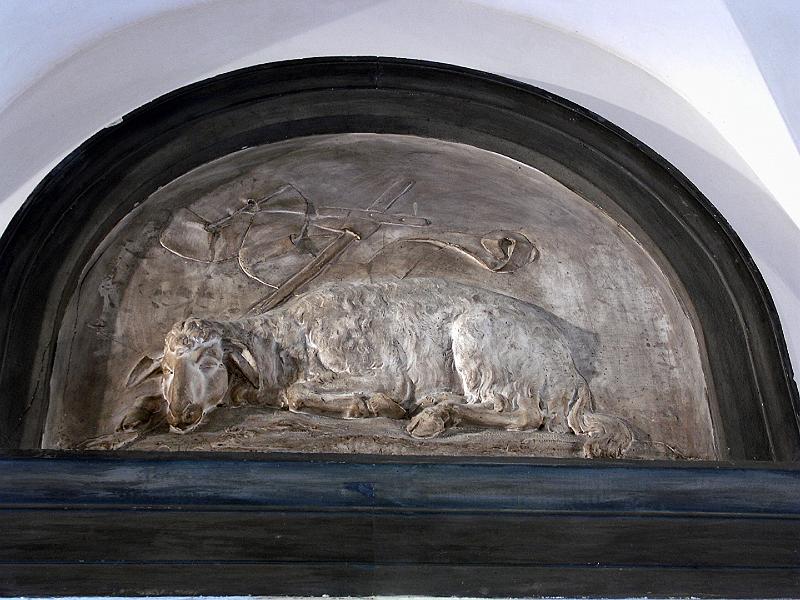 PICT0144.JPG - Lamb of God, inside Opera Di Santa Marie Del Fiore Museum