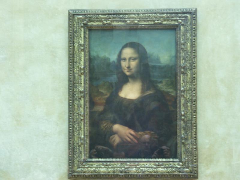PICT3233.JPG - The famous Mona Lisa, circa 1503 - 1506