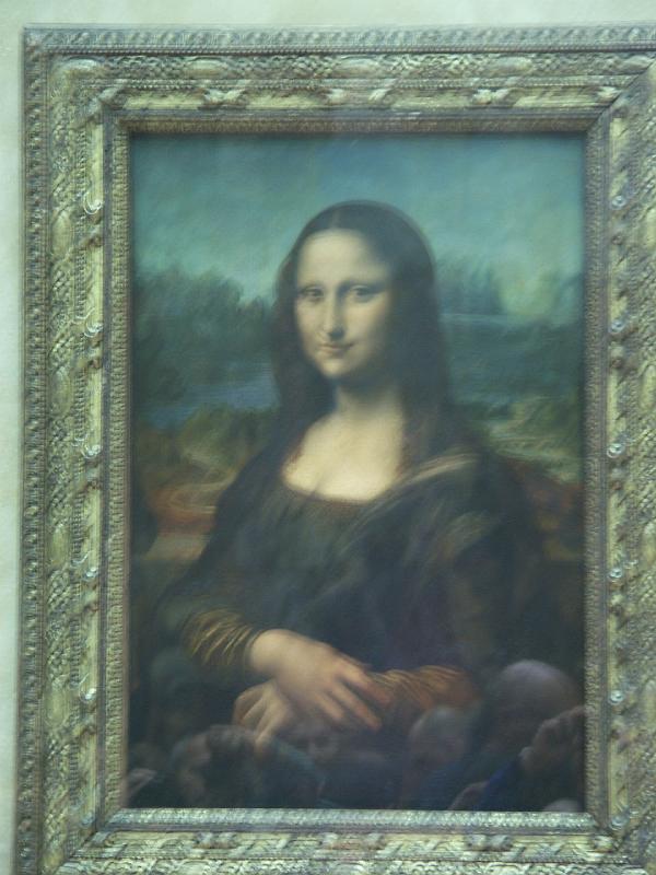 PICT3234.JPG - The famous Mona Lisa, circa 1503 - 1506