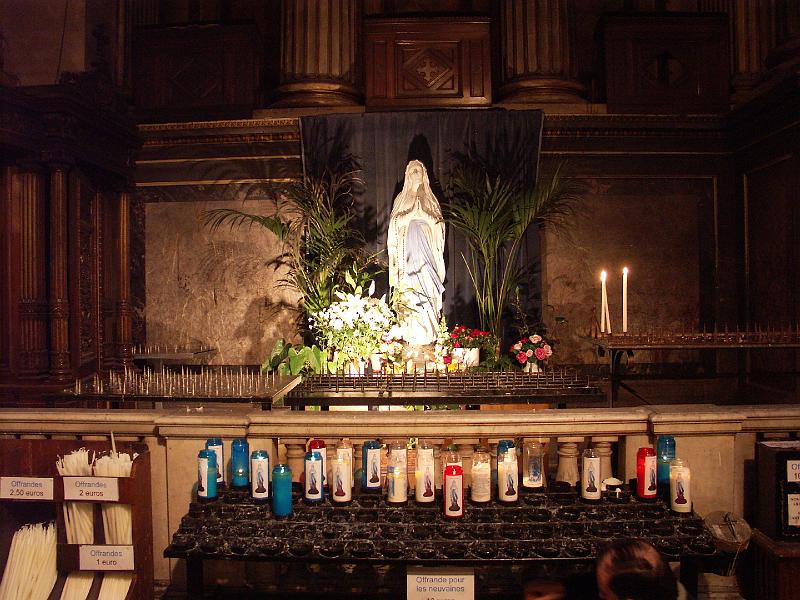 PICT3344.JPG - Side altar at La Madeleine Church.